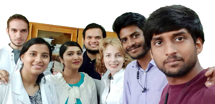 Alla Korolevska with her students